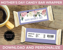Load image into Gallery viewer, Mothers Day Candy Bar Wrapper