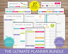 Load image into Gallery viewer, Planners Bundle