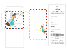 Load image into Gallery viewer, Tooth Fairy Kit | Tooth Fairy Letter | Tooth Fairy Receipt