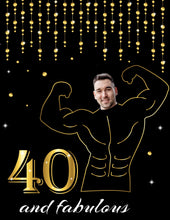 Load image into Gallery viewer, Funny 40th Birthday Party Sign