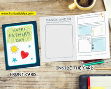 Load image into Gallery viewer, Father&#39;s Day Card from Child to Daddy