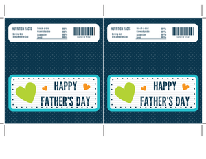 Father's Day Candy Bar Wrapper