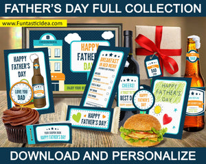 Father's Day Gift Labels