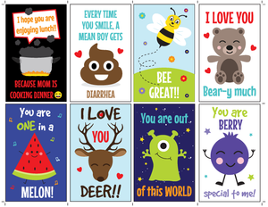 Cute Lunchbox Notes for Kids