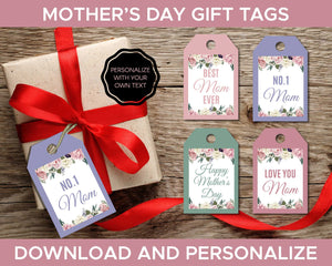 Mothers Day Gift Tags