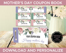 Load image into Gallery viewer, Mothers Day Coupon Book