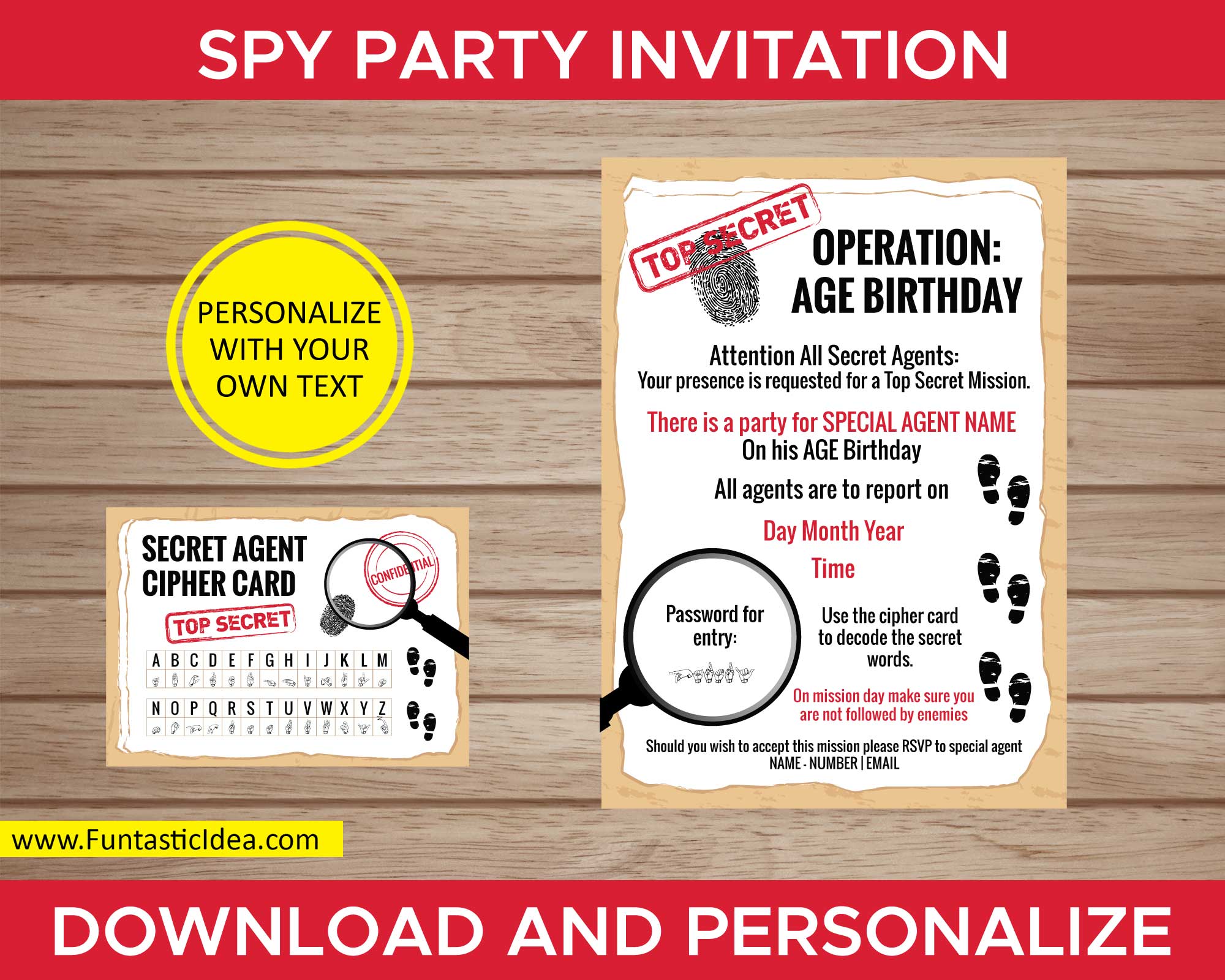 Spy Party Invitation | Uniquely Designed & Easily Personalized – Funtastic Idea spy-party-invitation-uniquely-designed-easily-personalized-funtastic-idea