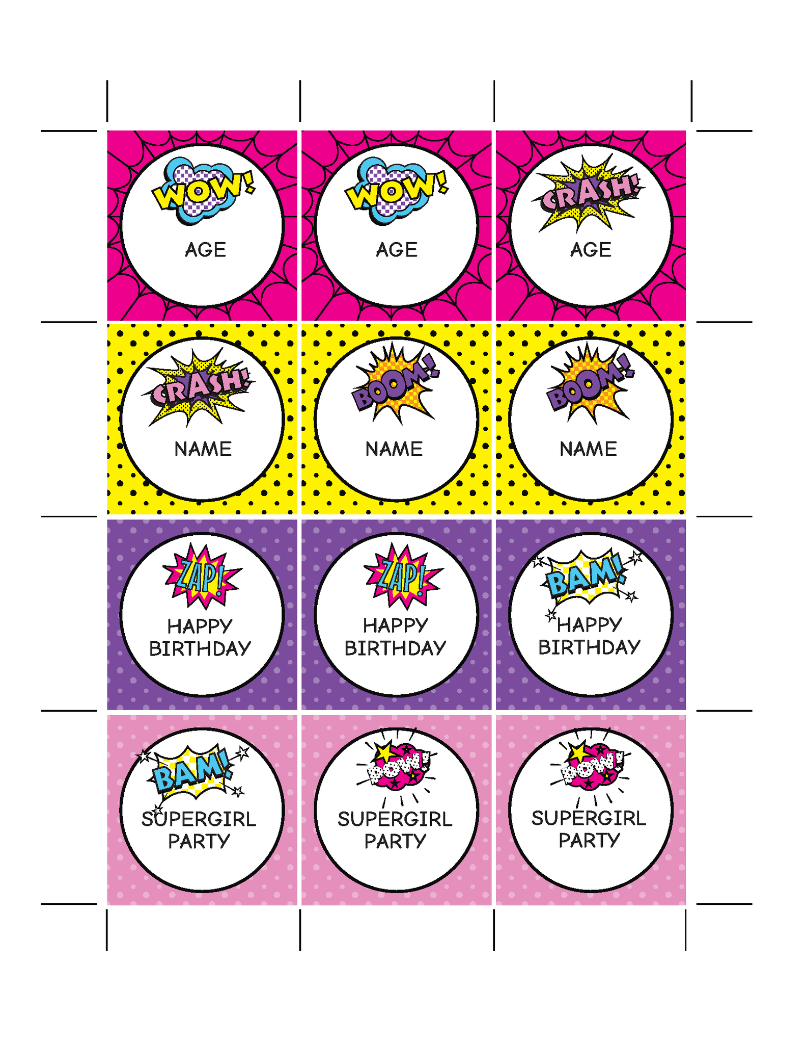 Supergirl Cupcake Toppers | Uniquely Designed & Easily Personalized – Funtastic Idea supergirl-cupcake-toppers-uniquely-designed-easily-personalized-funtastic-idea