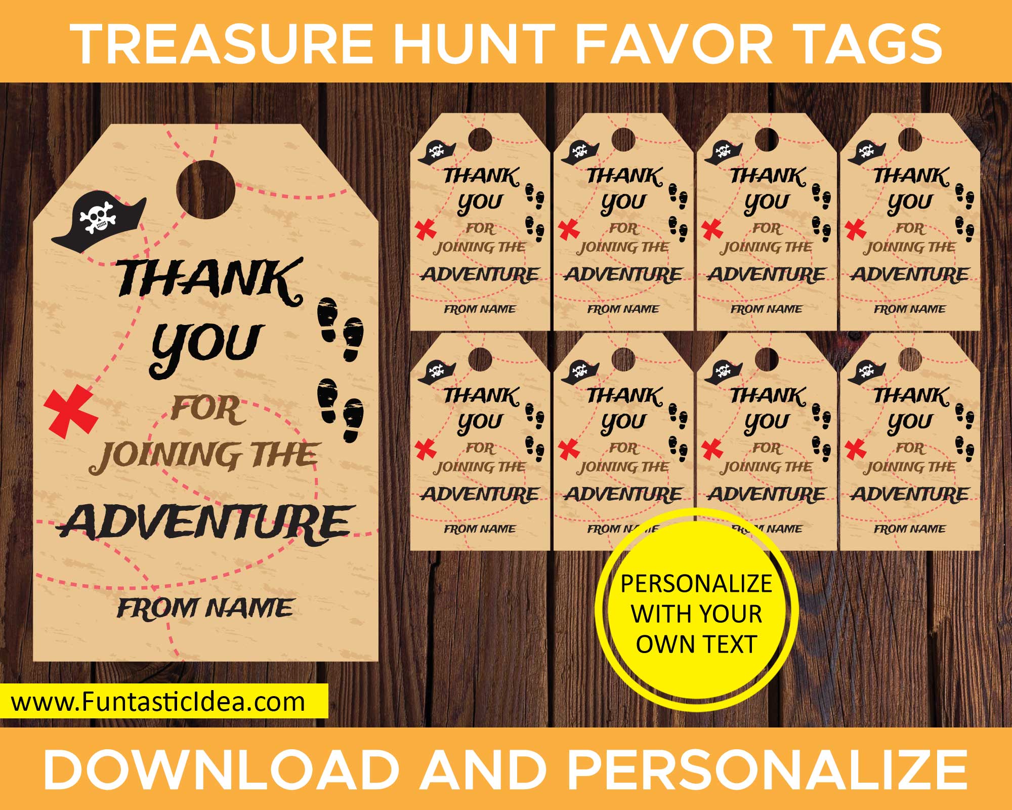 treasure-hunt-party-favor-tags-uniquely-designed-easily-personalized-funtastic-idea for Free Printable Harry Potter Gift Tags Treasure Hunt Party Favor Tags | Uniquely Designed & Easily Personalized – Funtastic Idea for Free Printable Harry Potter Gift Tags